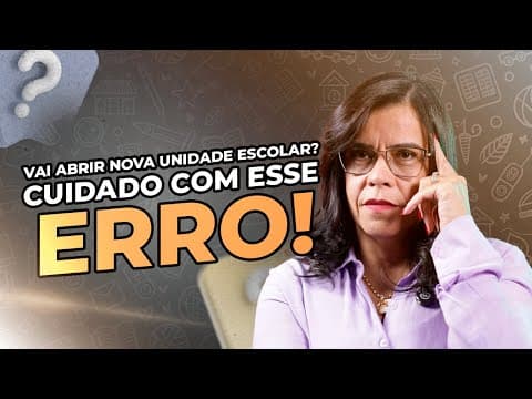 Veja agora o ERRO que impede sua escola de crescer